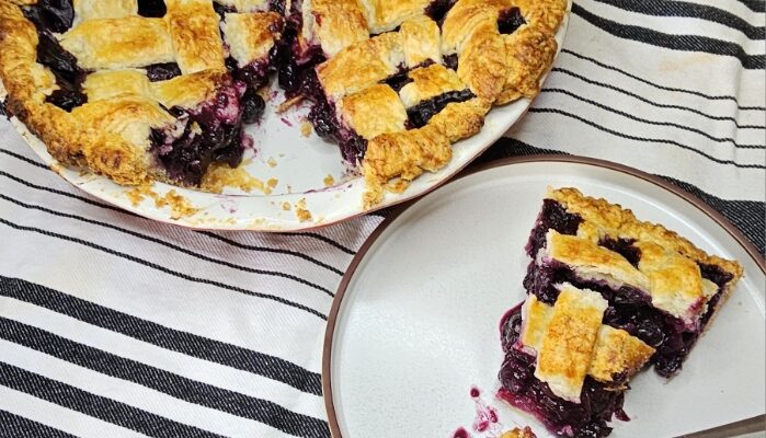 Delicious Blueberry Pie