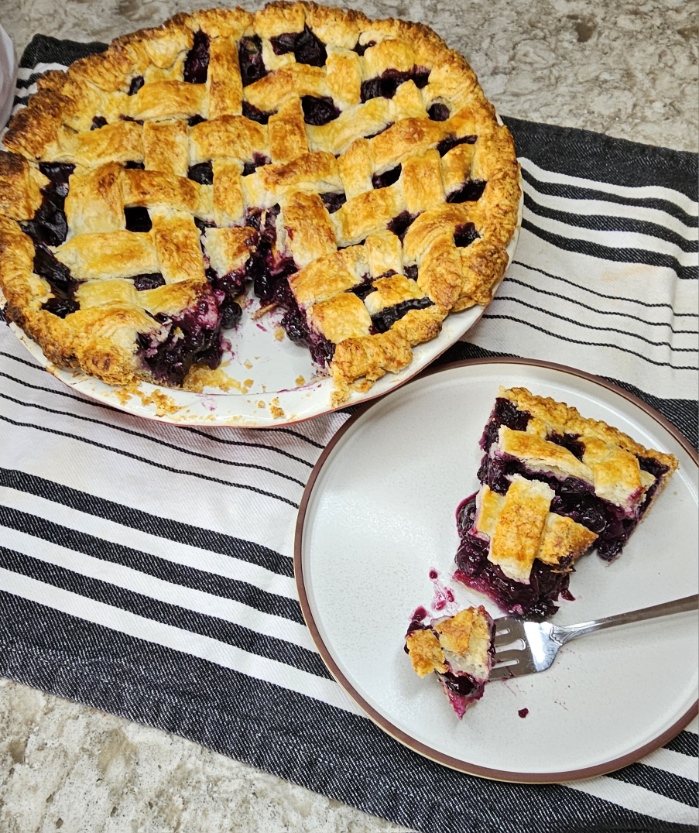 Delicious Blueberry Pie